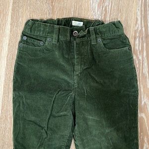 Crewcuts green corduroy jeans